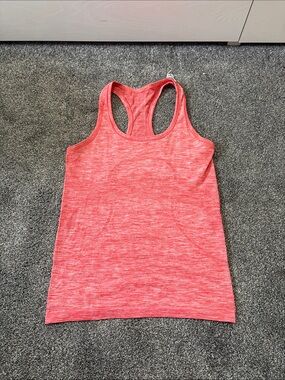 Lululemon Women’s Racerback Tank Top - Coral Pink